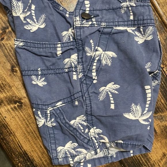 OSH kosh bgosh Vestback overalls palm tree - Picture 4 of 4
